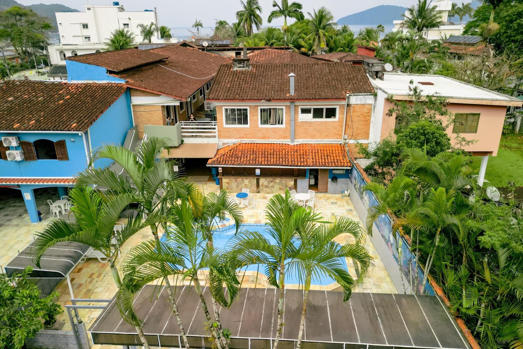 Velinn Pousada Ubatuba Tropical Экстерьер фото