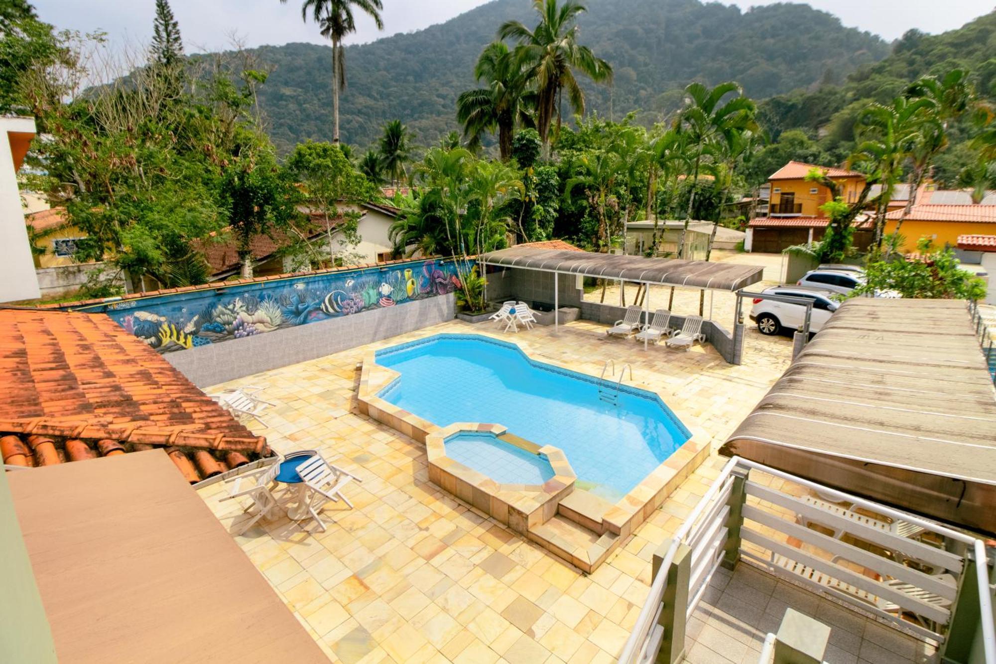 Velinn Pousada Ubatuba Tropical Экстерьер фото